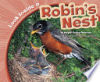 Look inside a robin's nest by Peterson, Megan Cooley