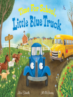 Time for school, Little Blue Truck by Schertle, Alice