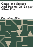 Complete stories and poems of Edgar Allan Poe by Poe, Edgar Allan