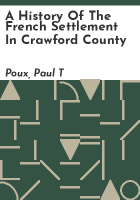 A_history_of_the_French_settlement_in_Crawford_County